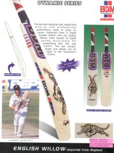 BDM Cricket Bats Dynamic Super Full Size English Willow