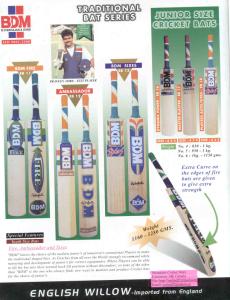 BDM Cricket Bats Traditional Bat Series Full Size English Willow